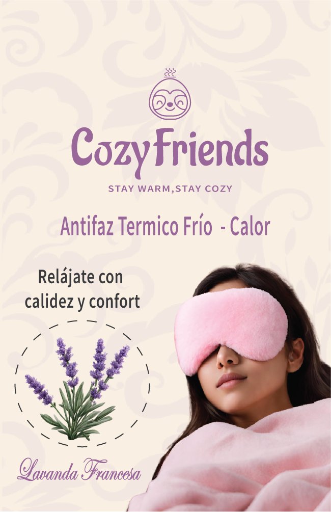 Antifaz Azul Cozy Friends - Cozy Friends