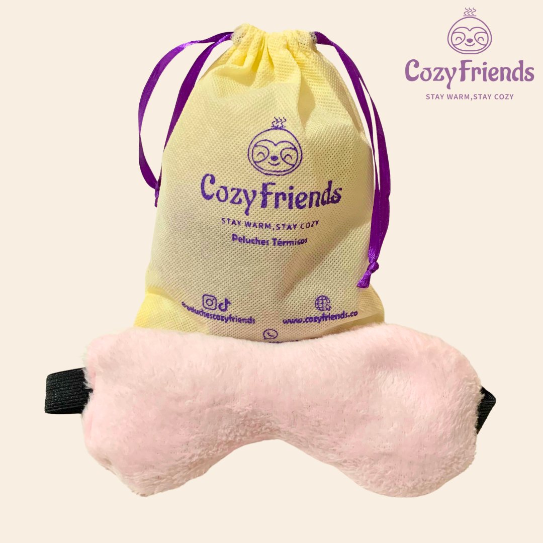 Antifaz Rosa Cozy Friends - Cozy Friends